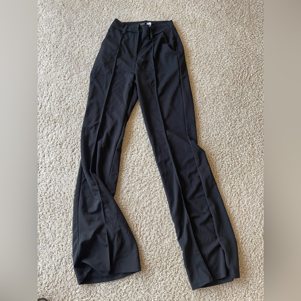 Office attire . Black business pants / trousers